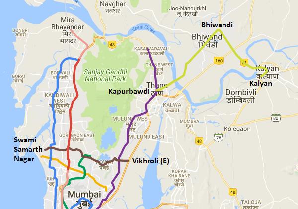Map metroline